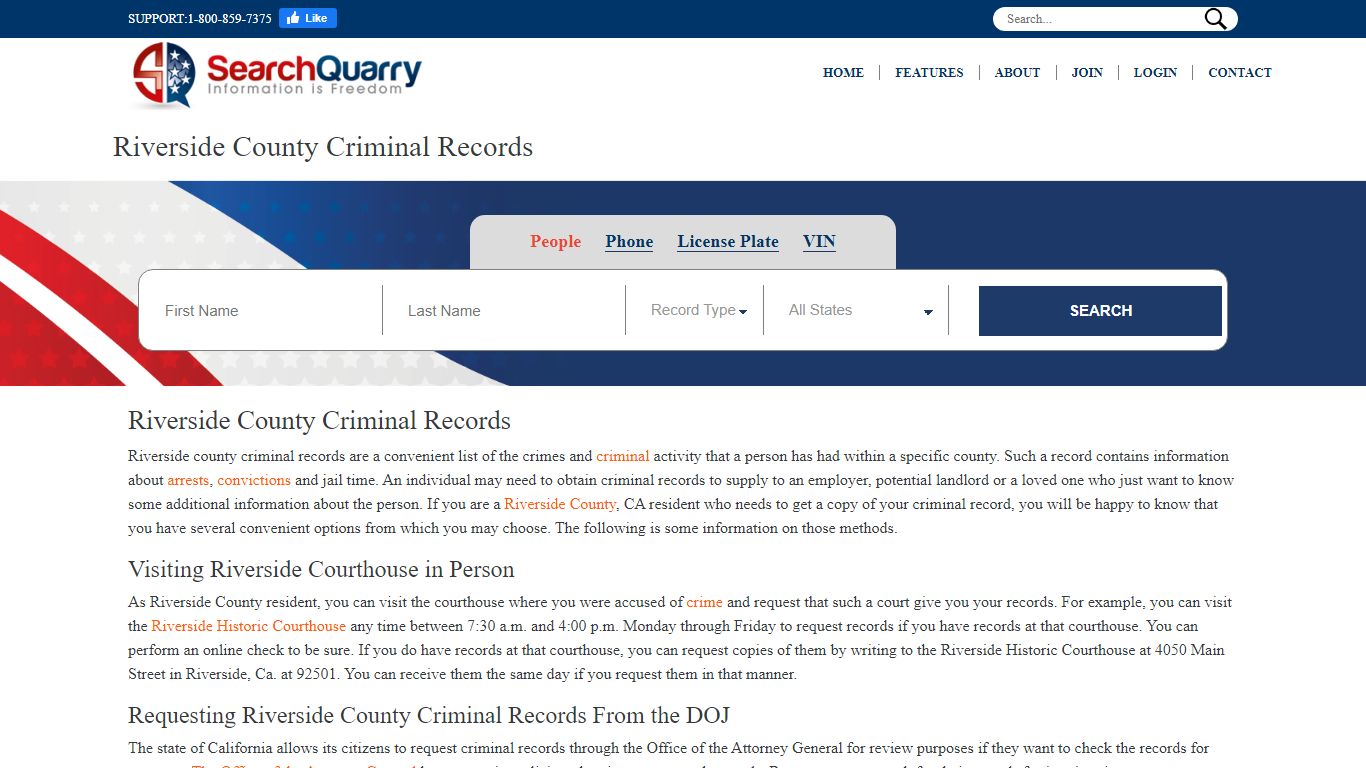 Riverside County Criminal Records | Search Any Criminal Record Online